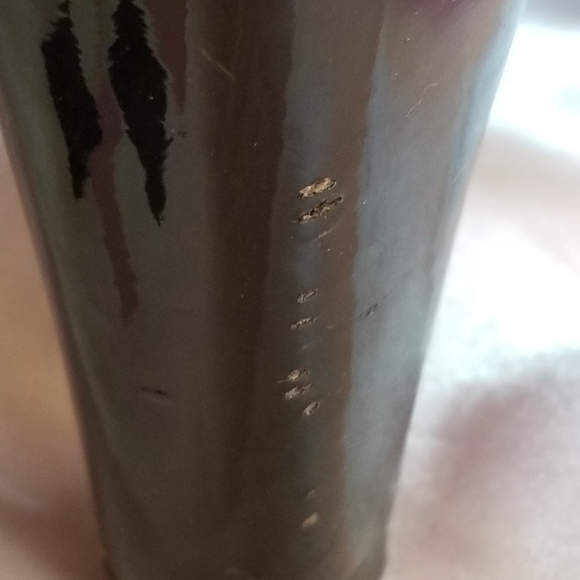 rsvp cream and patent brown leather oxfords 4" with tasseled laces. 8M - Picture 6 of 8